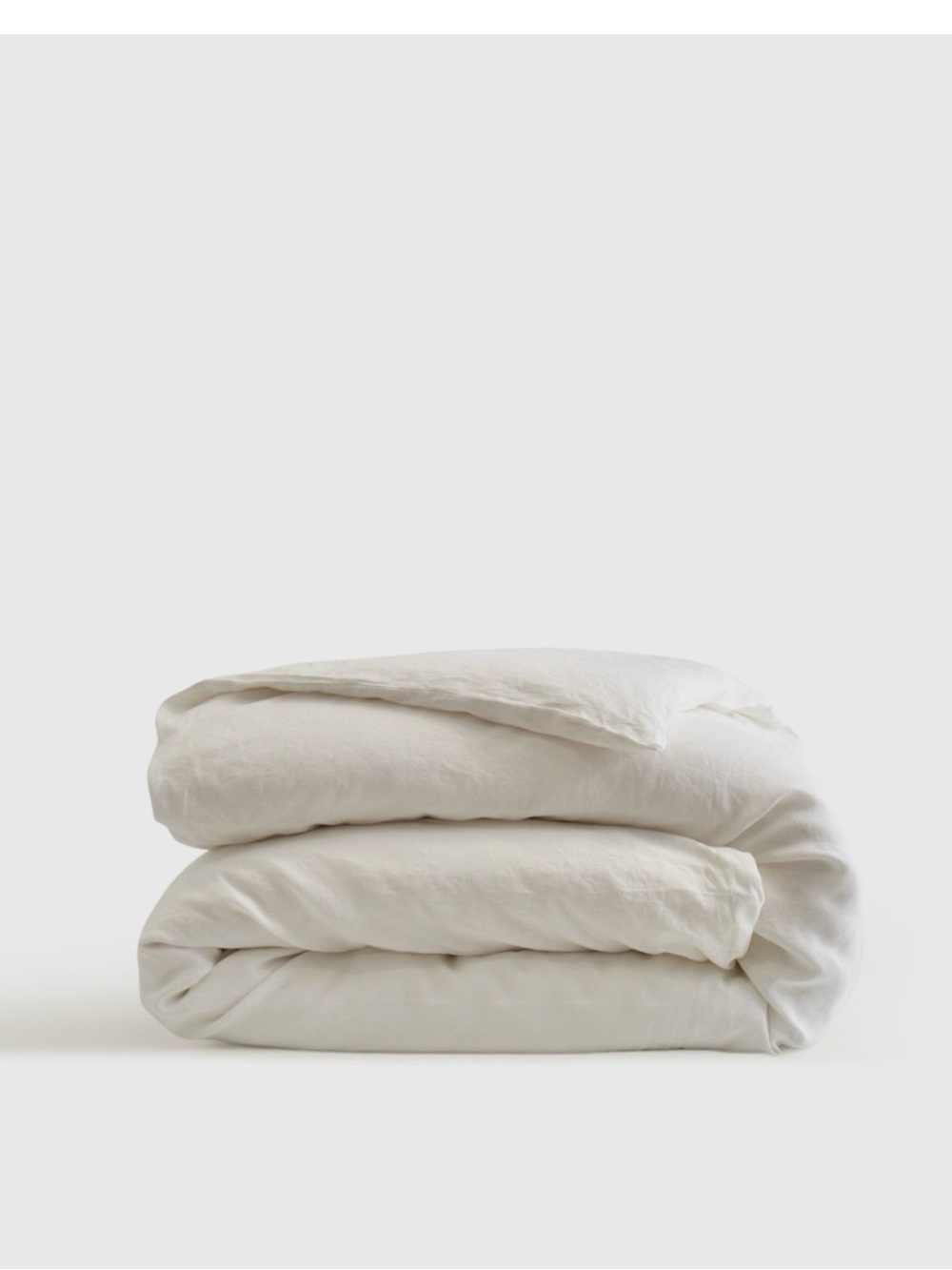 Quince European Linen/Flax Linen Duvet Cover King, NWT